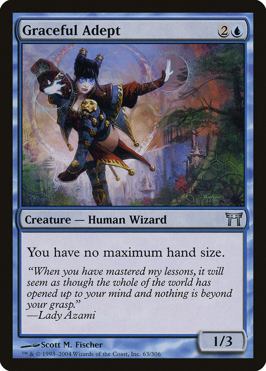 Graceful Adept [Champions of Kamigawa] [Foil]