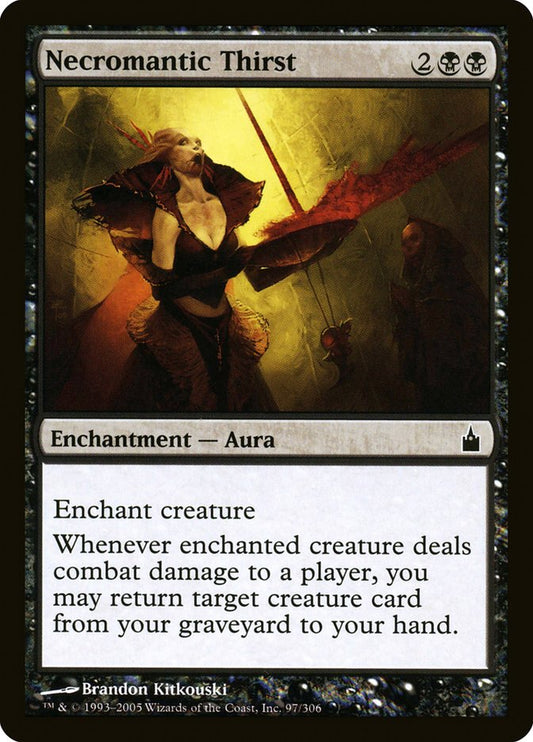Necromantic Thirst [Ravnica: City of Guilds] [Foil]