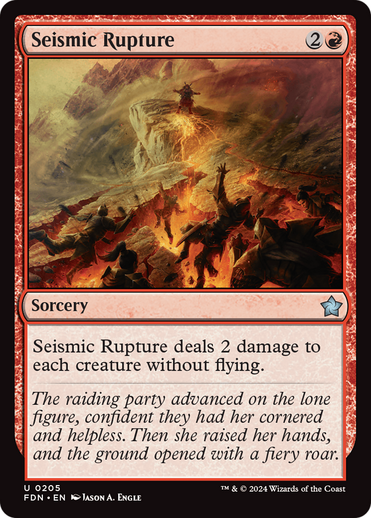 Seismic Rupture [Foundations] [Foil]