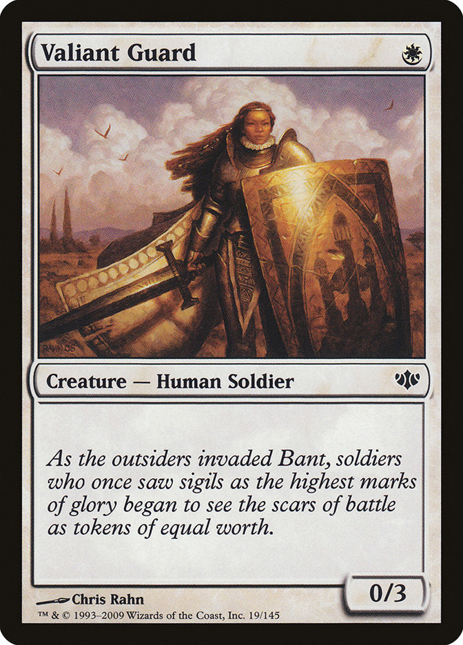 Valiant Guard [Conflux] [Foil]