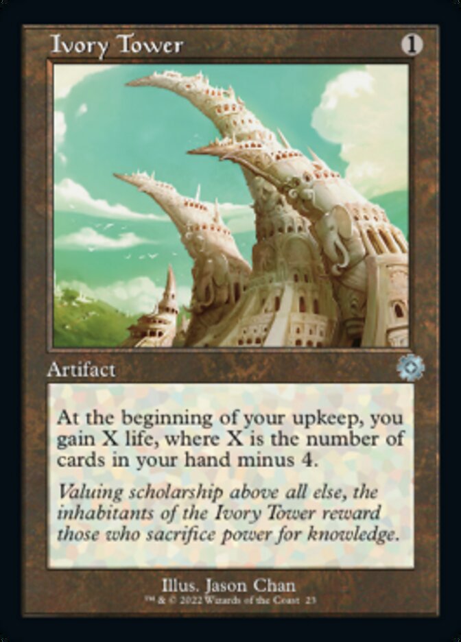 Ivory Tower (Retro) [The Brothers' War Retro Artifacts] [Foil]