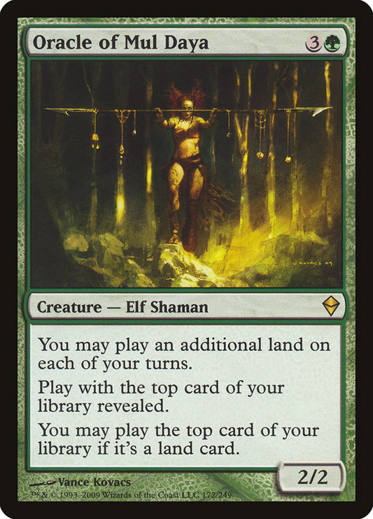 Oracle of Mul Daya [Zendikar] [Foil]