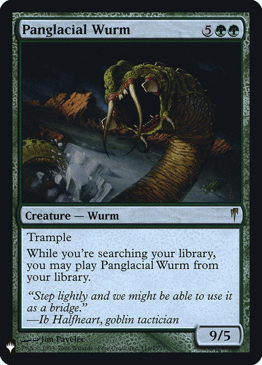 Panglacial Wurm [Mystery Booster] [Foil]