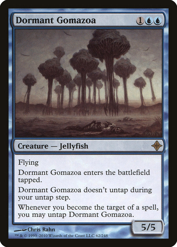 Dormant Gomazoa [Rise of the Eldrazi] [Foil]