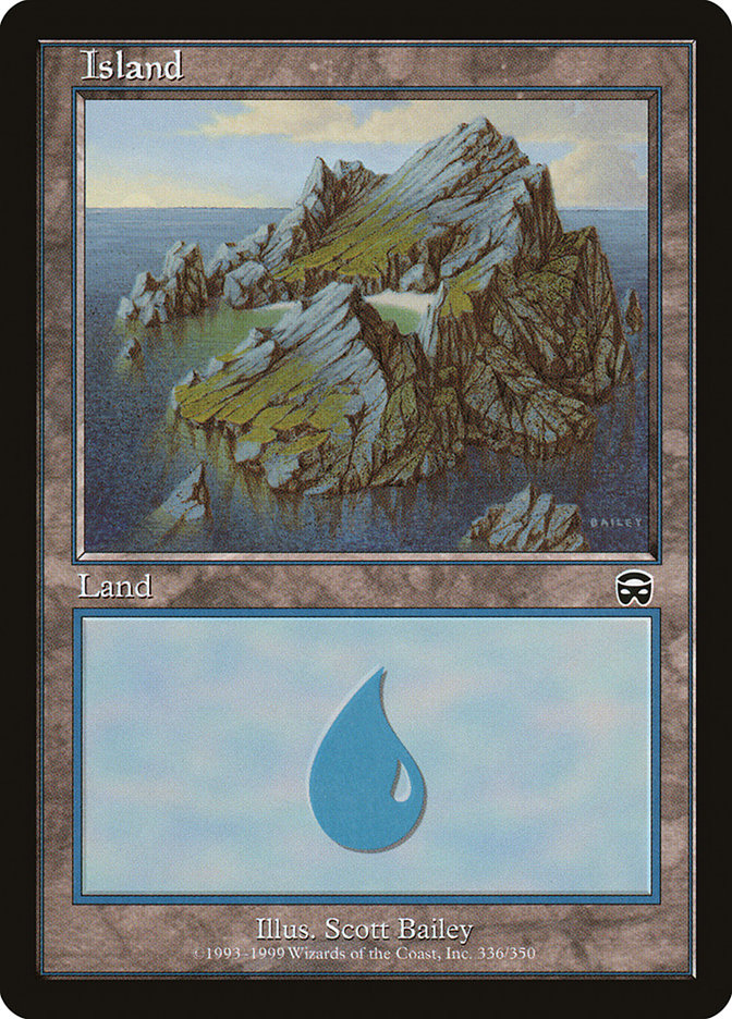Island (336) [Mercadian Masques] [Foil]