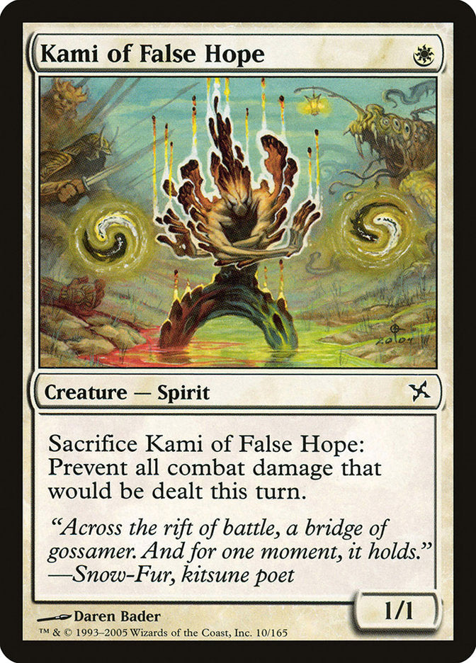 Kami of False Hope [Betrayers of Kamigawa] [Foil]