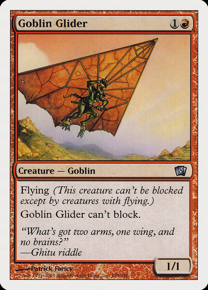 Goblin Glider [Eighth Edition] [Foil]
