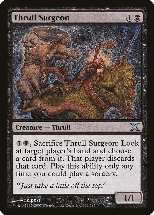 Thrull Surgeon [Tenth Edition] [Foil]