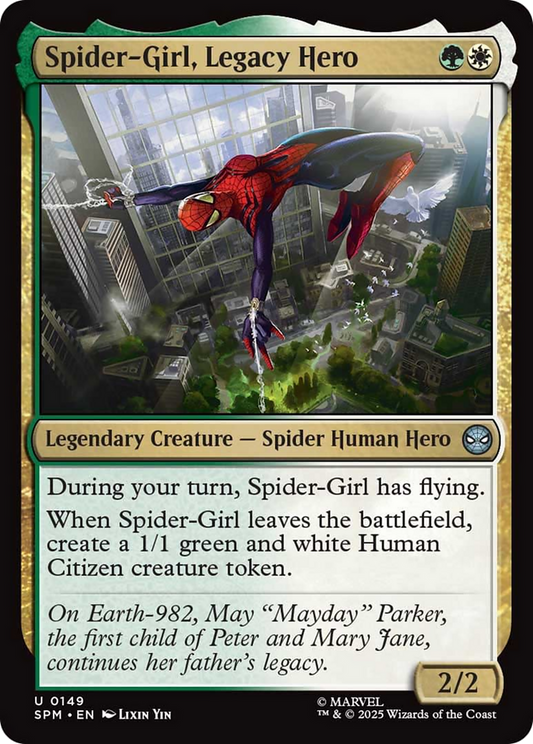 Spider-Girl, Legacy Hero [Marvel's Spider-Man] [Foil]