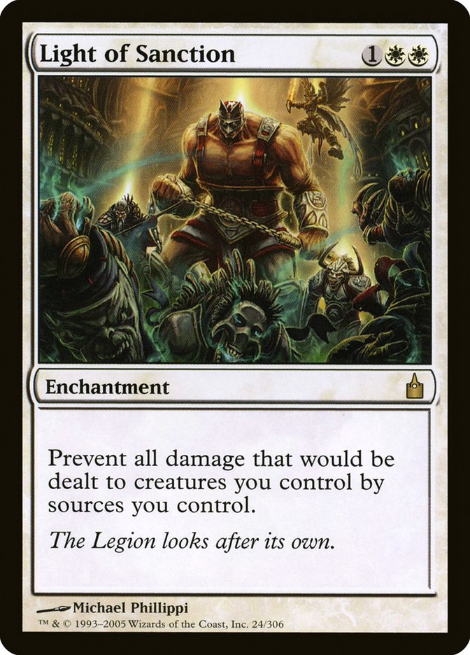 Light of Sanction [Ravnica: City of Guilds] [Foil]