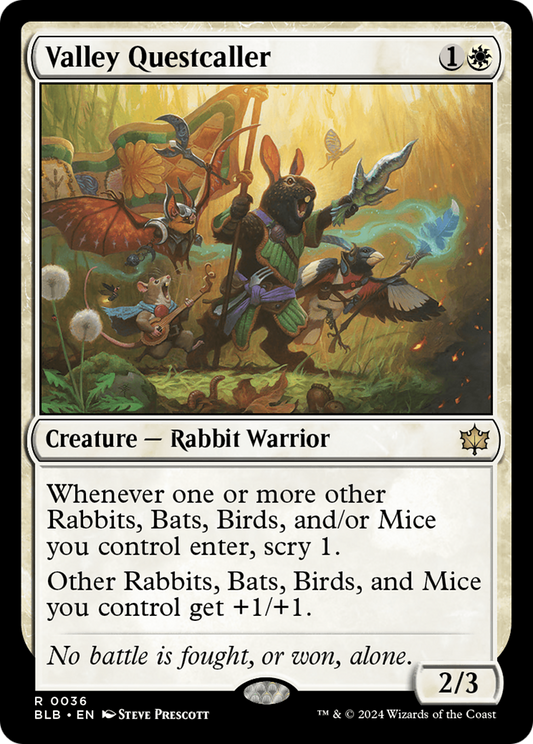 Valley Questcaller [Bloomburrow] [Foil]