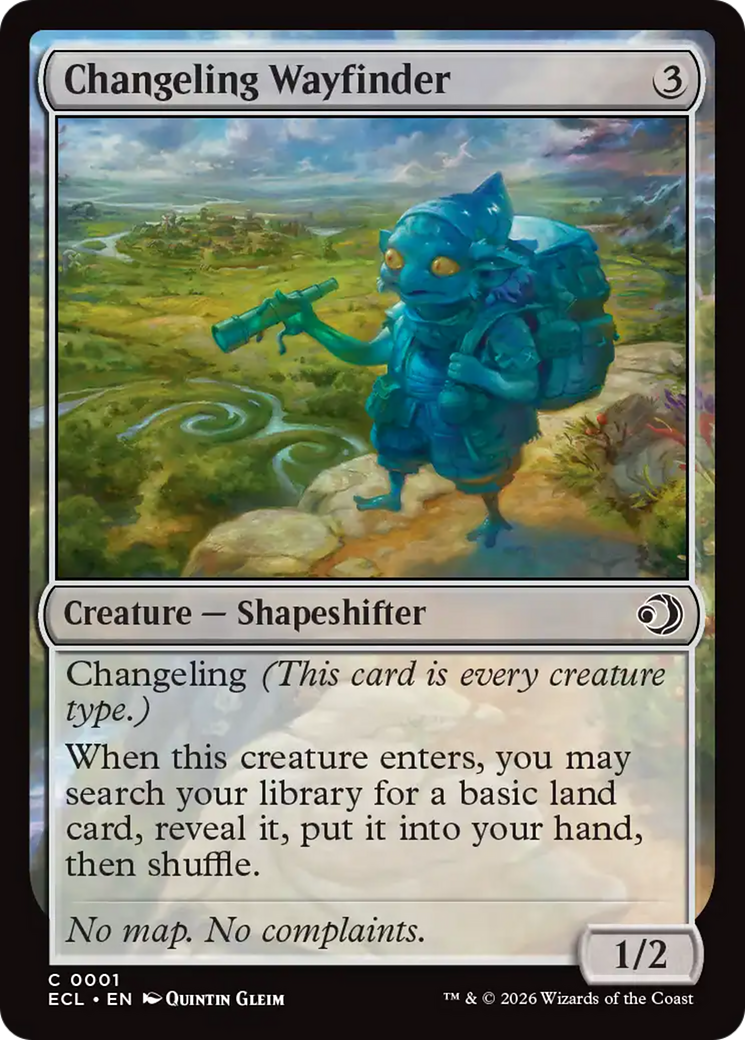 Changeling Wayfinder [Lorwyn Eclipsed] [Foil]