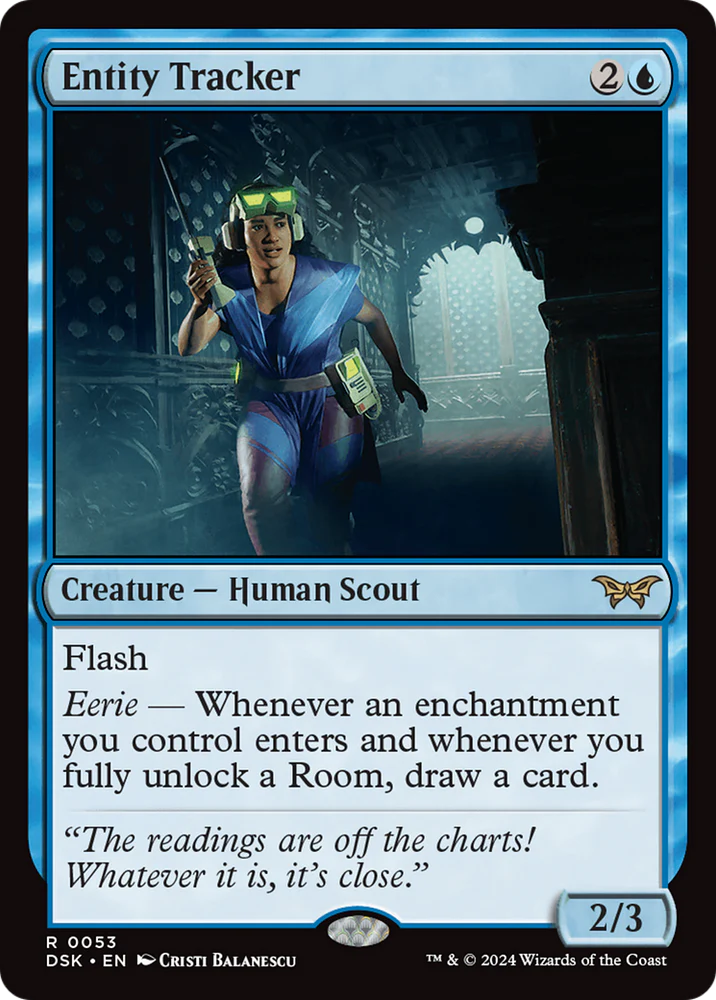 Entity Tracker (0053) [Duskmourn: House of Horror] [Foil]