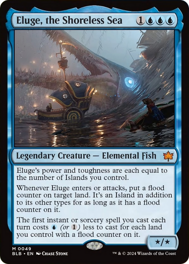 Eluge, the Shoreless Sea [Bloomburrow] [Foil]