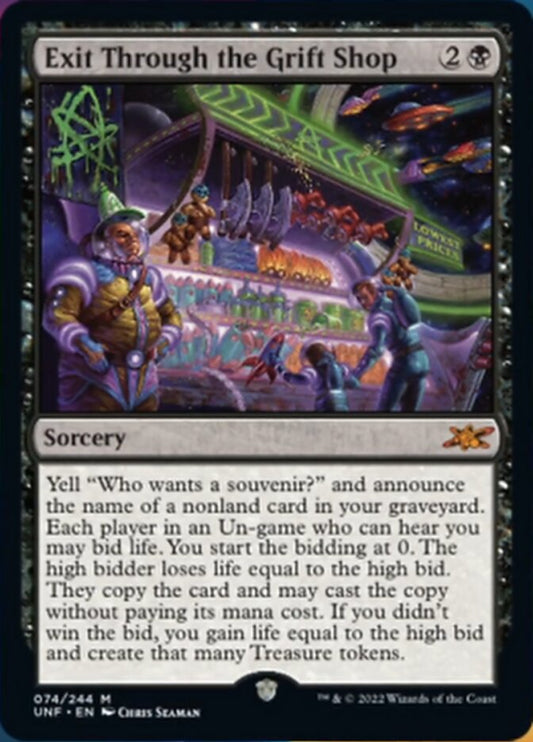 Exit Through the Grift Shop [Unfinity] [Foil]