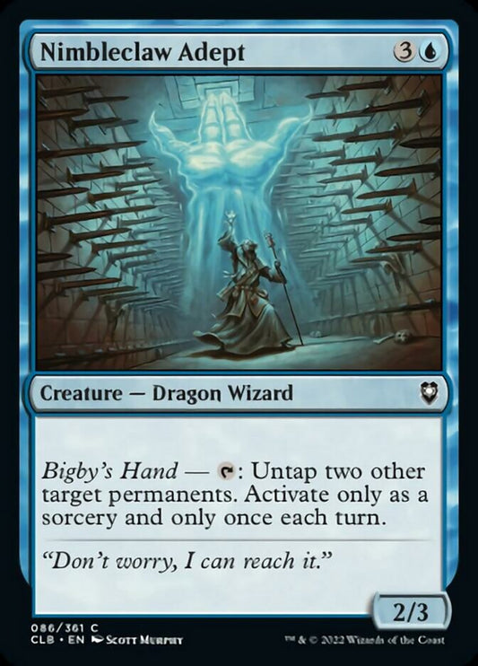 Nimbleclaw Adept [Commander Legends: Battle for Baldur's Gate] [Foil]