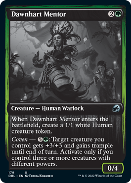 Dawnhart Mentor [Innistrad: Double Feature] [Foil]