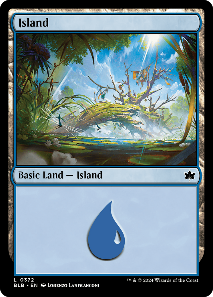 Island (0372) [Bloomburrow] [Foil]
