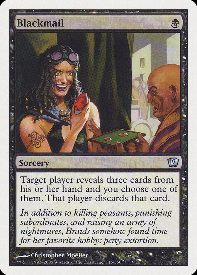 Blackmail [Ninth Edition] [Foil]