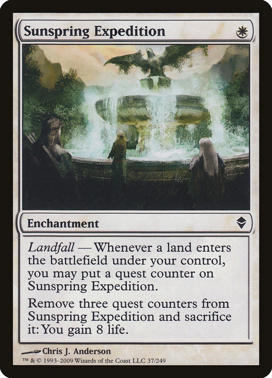 Sunspring Expedition [Zendikar] [Foil]