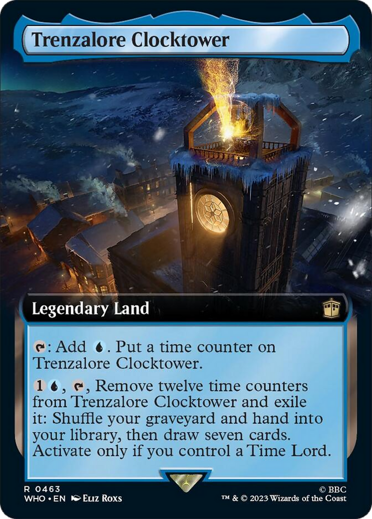 Trenzalore Clocktower (Extended Art) [Doctor Who] [Foil]