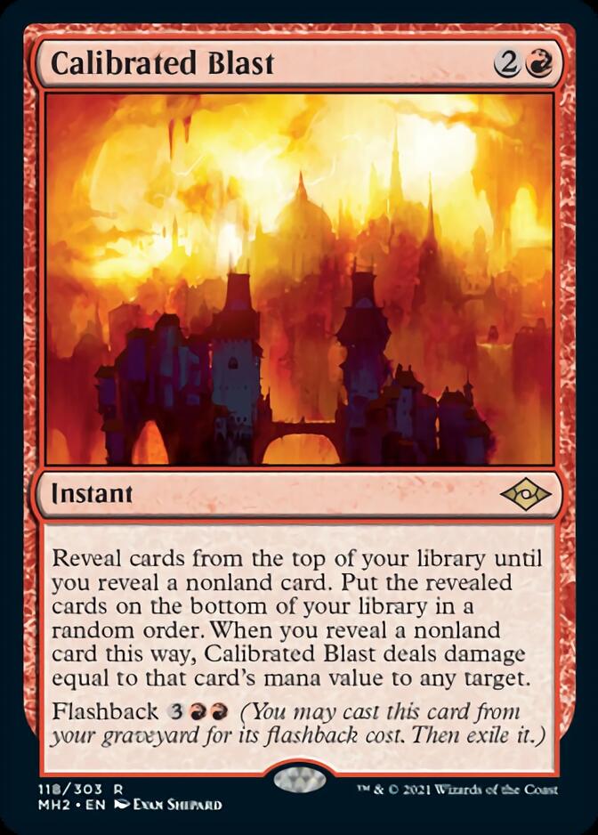 Calibrated Blast [Modern Horizons 2] [Foil]