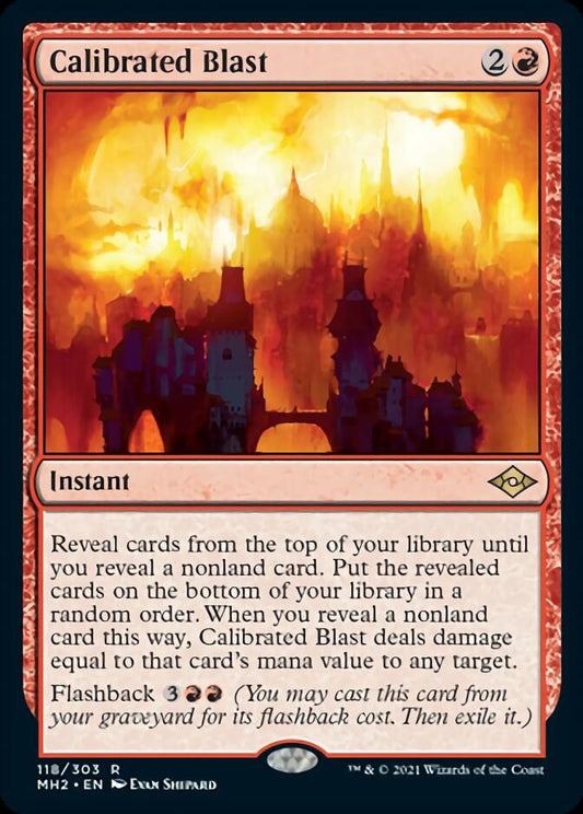 Calibrated Blast [Modern Horizons 2] [Foil]