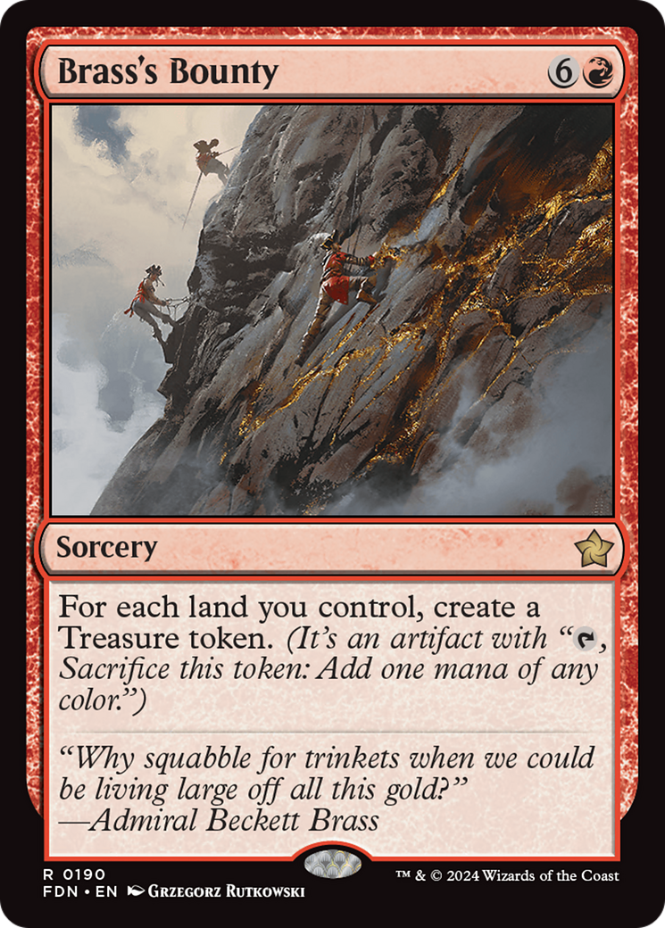 Brass's Bounty [Foundations] [Foil]