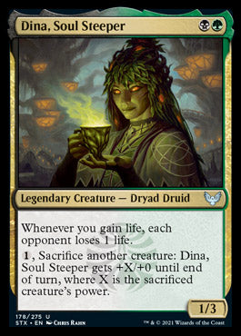 Dina, Soul Steeper [Strixhaven: School of Mages] [Foil]
