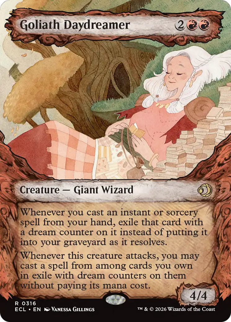 Goliath Daydreamer (Showcase) [Lorwyn Eclipsed] [Foil]
