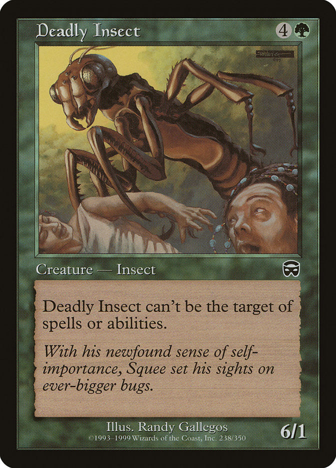 Deadly Insect [Mercadian Masques] [Foil]