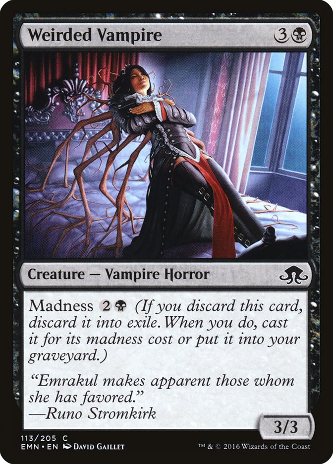 Weirded Vampire [Eldritch Moon] [Foil]