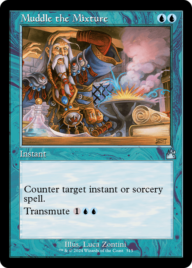 Muddle the Mixture (Retro Frame) [Ravnica Remastered] [Foil]