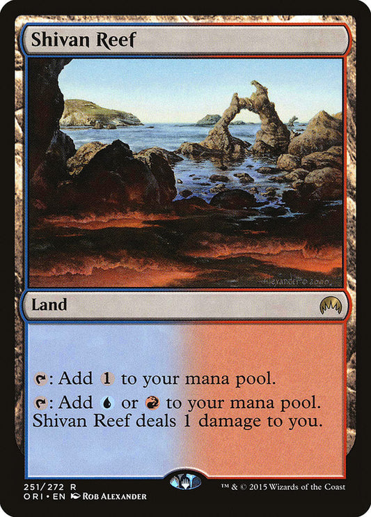 Shivan Reef [Magic Origins] [Foil]