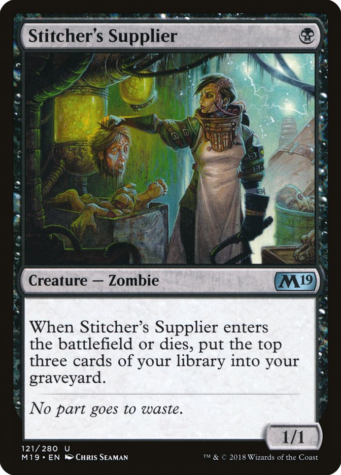 Stitcher's Supplier [Core Set 2019] [Foil]