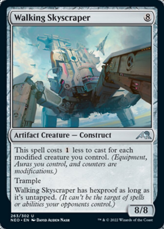 Walking Skyscraper [Kamigawa: Neon Dynasty] [Foil]