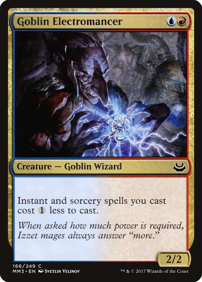 Goblin Electromancer [Modern Masters 2017] [Foil]