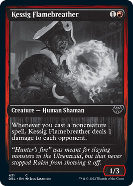 Kessig Flamebreather [Innistrad: Double Feature] [Foil]