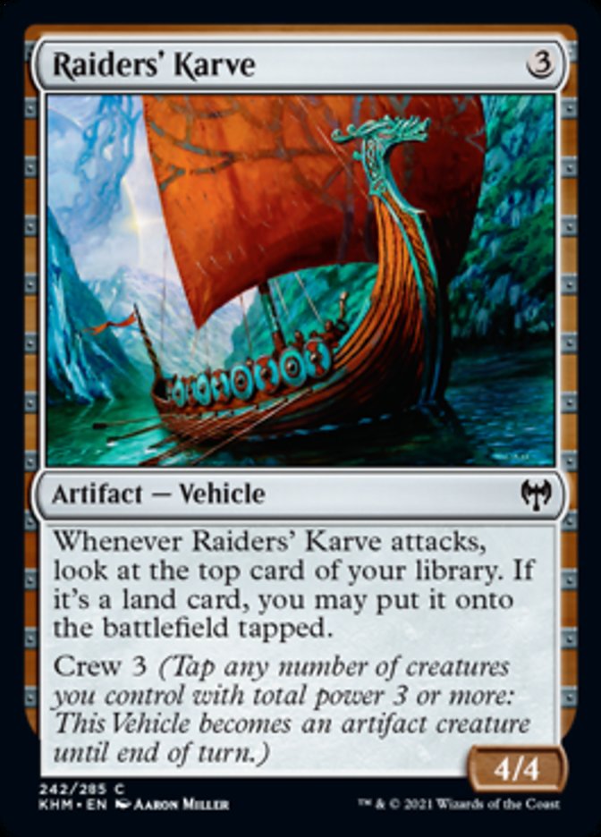 Raiders' Karve [Kaldheim] [Foil]