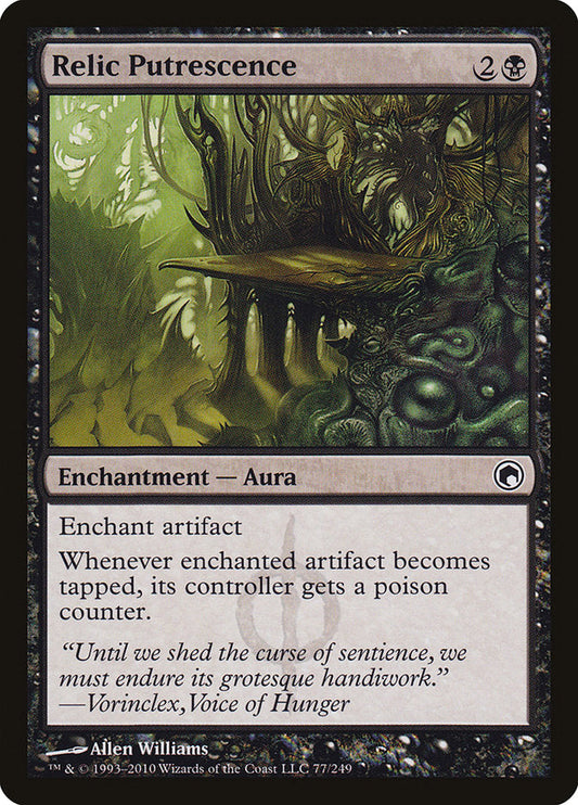 Relic Putrescence [Scars of Mirrodin] [Foil]