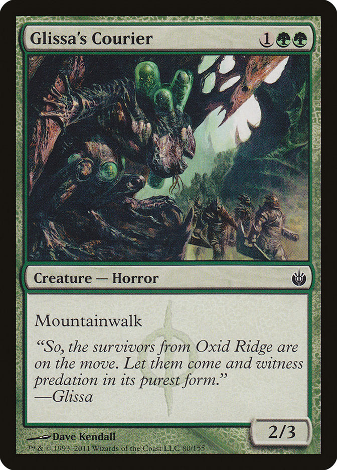 Glissa's Courier [Mirrodin Besieged] [Foil]