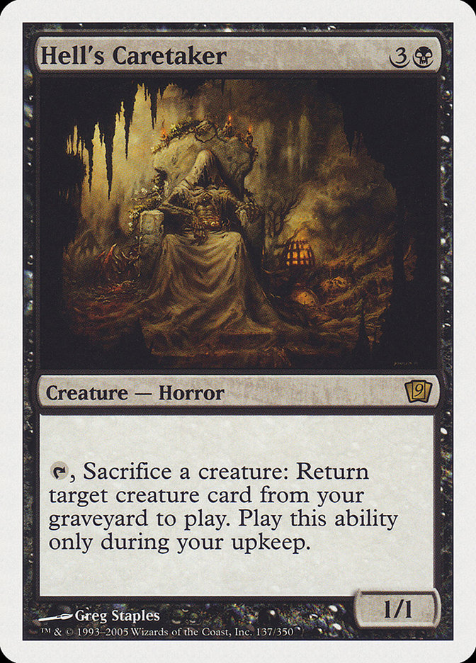 Hell's Caretaker [Ninth Edition] [Foil]