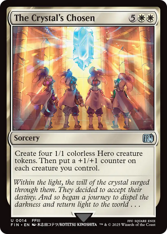 The Crystal's Chosen [FINAL FANTASY] [Foil]