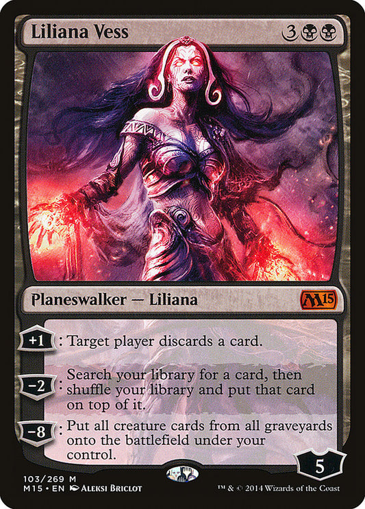 Liliana Vess [Core Set 2015]