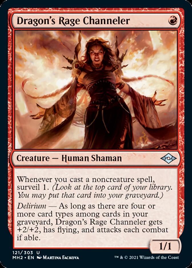 Dragon's Rage Channeler [Modern Horizons 2] [Foil]