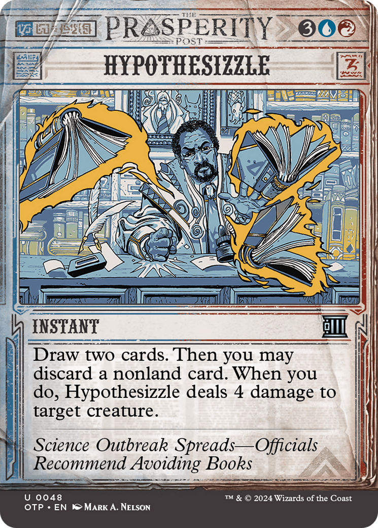 Hypothesizzle [Outlaws of Thunder Junction: Breaking News] [Foil]