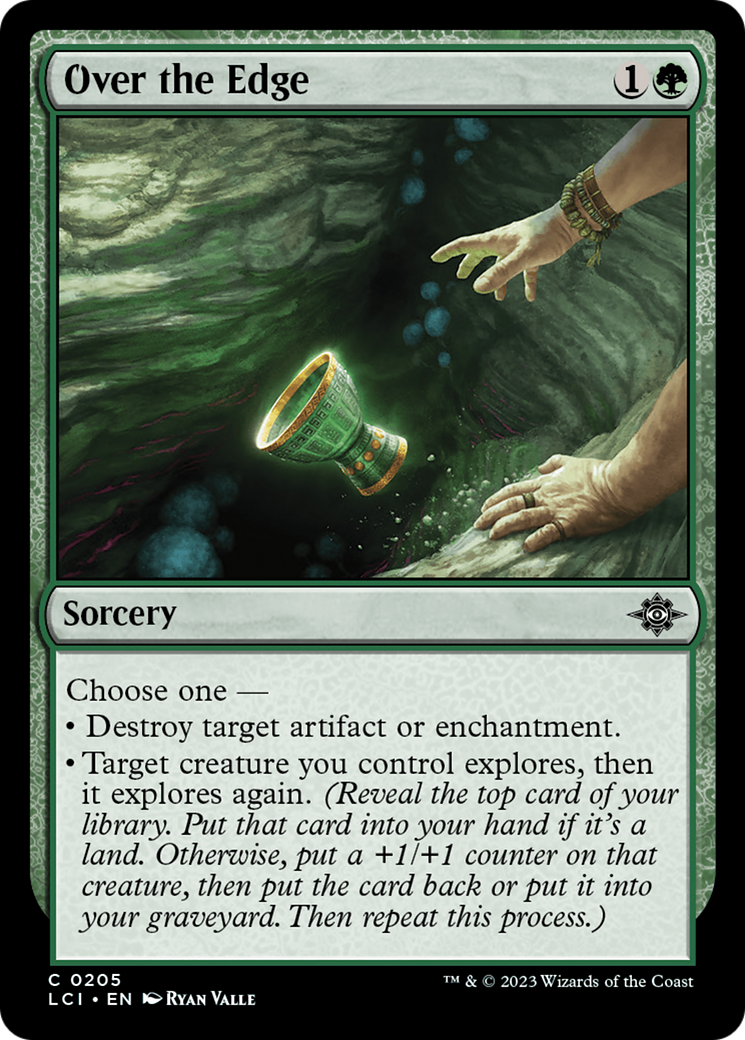 Over the Edge [The Lost Caverns of Ixalan] [Foil]