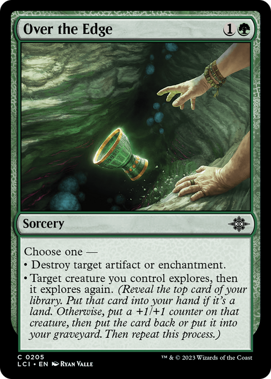 Over the Edge [The Lost Caverns of Ixalan] [Foil]