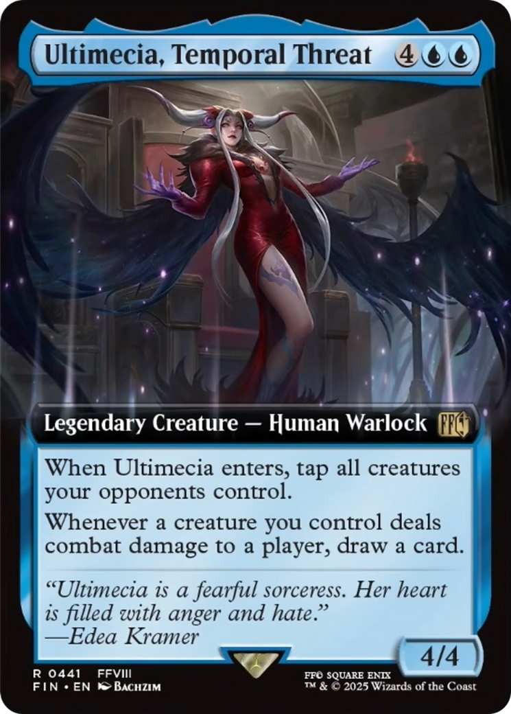 Ultimecia, Temporal Threat (Extended Art) [FINAL FANTASY] [Foil]