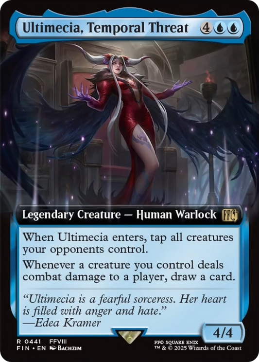 Ultimecia, Temporal Threat (Extended Art) [FINAL FANTASY] [Foil]